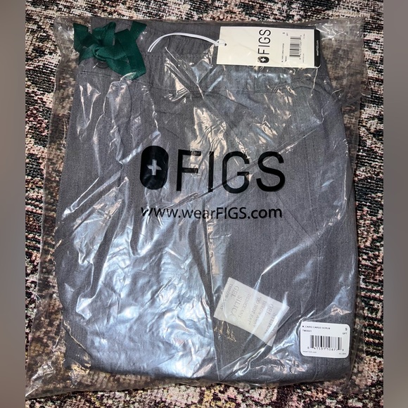 Cairo Figs Scrub Pants Men Small Grey - Picture 1 of 1